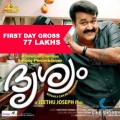 Drishyam First Day Collection