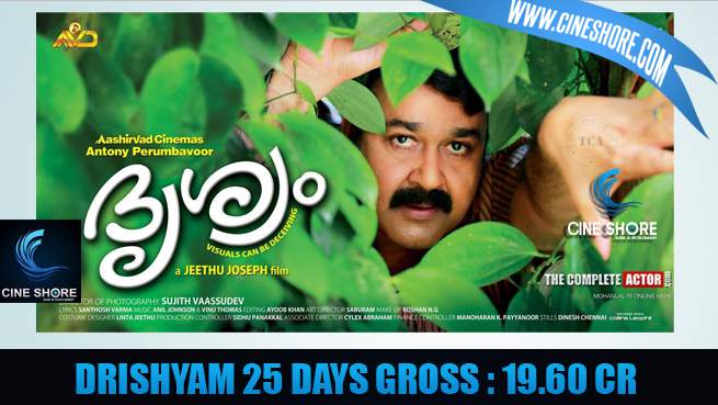 drishyam-25-days-collection