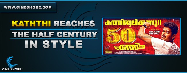 Kaththi Reaches The Half Century In Style Image