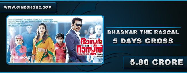 Bhaskar The Rascal 5 Days Collection Image