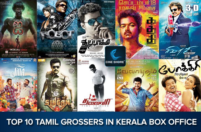 Top 10 Tamil Grossers In Kerala Box Office Image