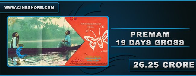 premam-19-days-collection