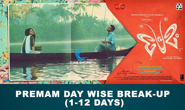 Premam Day Wise Break-Up (1-12 Days) Image