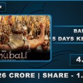 Bahubali 5 days Kerala Collection Image